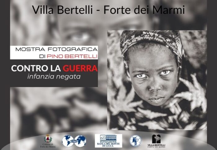 Locandina mostra Contro la guerra